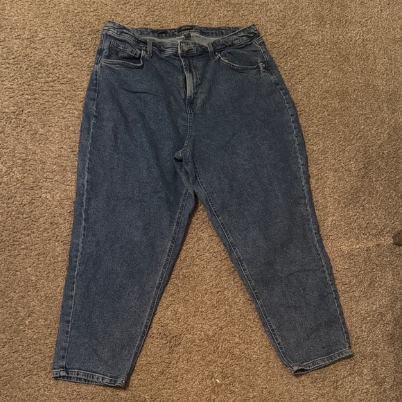 🛍 Wild Fable High-Rise Mom Jeans – Size 17 Juniors - Picture 1 of 5